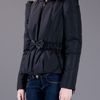 Burberry Prorsum Padded Fitted Jacket in Black - Lyst