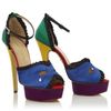 Charlotte Olympia Masquerade in Multicolor - Lyst
