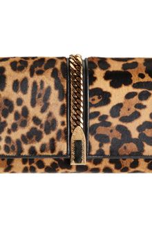 Christian Louboutin Catalina Leopard Ponyhair Clutch - Lyst