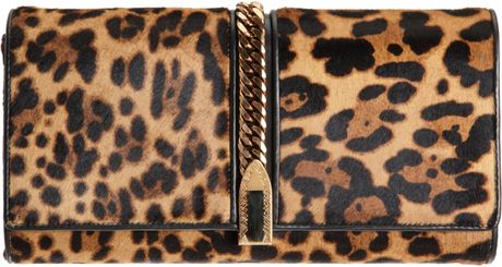 Christian Louboutin Catalina Leopard Ponyhair Clutch in Animal (leopard) - Lyst