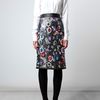 Christopher Kane Embroidered Chainmail Pencil Skirt in Multicolor (multicoloured) - Lyst
