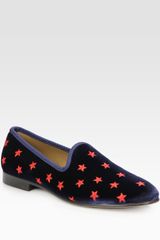 Del Toro Star Embroidered Slipper
