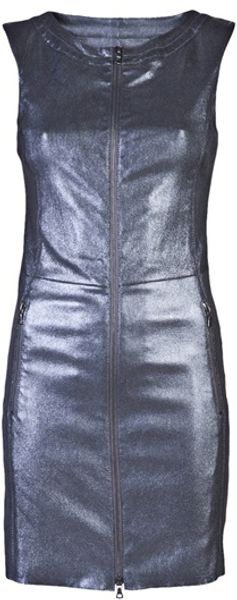 Drome Metallic Dress - Lyst