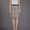 Dsquared2 Houndstooth Skirt in Brown - Lyst