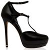 Elie Saab Tbar High Heels in Black (red) - Lyst