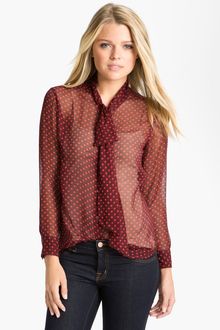 Equipment Meredyth Sheer Silk Blouse - Lyst