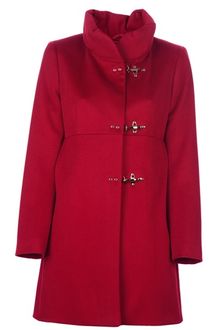 Fay Funnel Neck Coat - Lyst