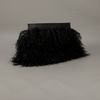 Gareth Pugh Calf Leather Clutch Bag in Black - Lyst