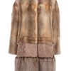 Giambattista Valli Fur Coat in Brown - Lyst