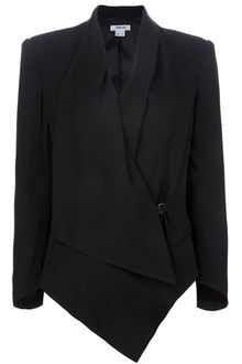 Helmut Lang Draped Blazer - Lyst