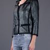Isabel Marant Braided Edge Jacket in Gray (grey) - Lyst