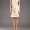 J. Mendel Vintage Hammer Dress in Beige (champagne) - Lyst