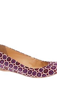 J.Crew Cece Printed Ballet Flats - Lyst