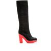 Jil Sander Coco Suede Boots with Crepe Sole in Black - Lyst