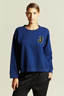 Jil Sander Jil Sander Womens Ribbed Round Neck Jumper - Lyst