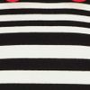 Karen Millen Stripe Polo Knit Dress in Black - Lyst
