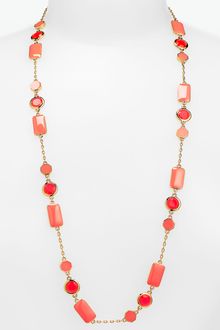Kate Spade Pop Palette Long Station Necklace - Lyst