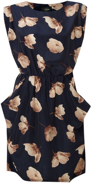 Madam Rage Floral Slouch Dress - Lyst
