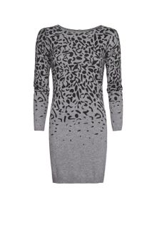 Mango Animal Print Tshirt Dress - Lyst