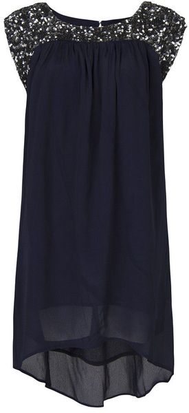 Mango Sequins Dress - Lyst