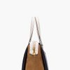 Marc By Marc Jacobs Large Black Cream Satchel in Black - Lyst