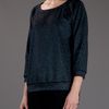Marc By Marc Jacobs Blue Sparkle Terry Sweatshirt in Blue - Lyst