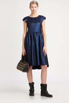Marc By Marc Jacobs Verushka Lamé Dress - Lyst