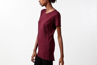 Oak Tube Tee Oxblood - Lyst