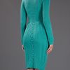 Philosophy Di Alberta Ferretti Wool Dress in Green - Lyst
