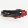 Prada Rubber Tipped Oxford in Black for Men (black/ red) - Lyst