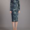Preen Seaweed Print Dress in Green - Lyst