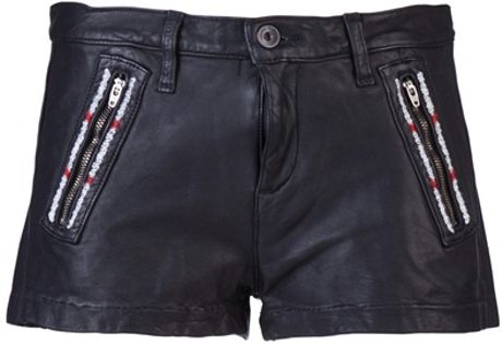 Rag & Bone Lakshmi Short in Black - Lyst