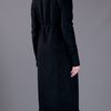Rick Owens Belttie Coat in Black - Lyst