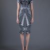 Roberto Cavalli Aztec Dress in Black - Lyst