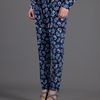 Stella Mccartney Paisley Trouser in Blue - Lyst