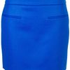 Stella Mccartney Wool Mini Skirt in Blue - Lyst