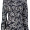 Theory Eva Blouse in Black - Lyst