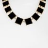 Tory Burch Necklace  in Black (black/ gold) - Lyst