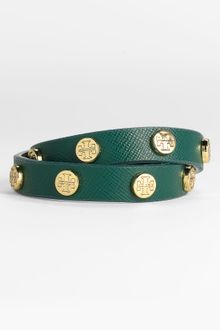 Tory Burch Logo Double Wrap Bracelet - Lyst