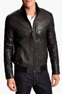 Vince Leather Moto Jacket - Lyst