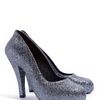 Vivienne Westwood Skyscraper Glitter Court Shoes in Silver - Lyst