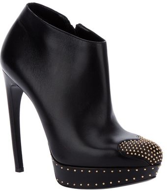 Alexander McQueen Studded Shoe Boot - Lyst