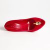 Alexander Mcqueen Open Toe Skull Pump in Red (cherry) - Lyst