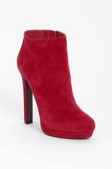 Alexander McQueen Suede Bootie - Lyst