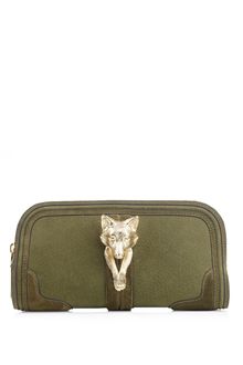 Burberry Prorsum Alma Gold Fox Clutch - Lyst