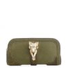 Burberry Prorsum Alma Gold Fox Clutch in Green (gold) - Lyst