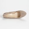 Calvin Klein Evonne Pump in Beige (light taupe patent/ nappa) - Lyst