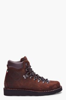 Diemme Dark Brown Distressed Leather Roccia Vet Boots - Lyst