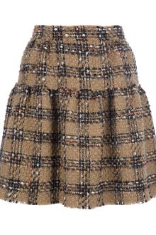 Dolce & Gabbana Tweed Skirt - Lyst