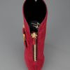 Giuseppe Zanotti Buckled Ankle Boot in Red (burgundy) - Lyst